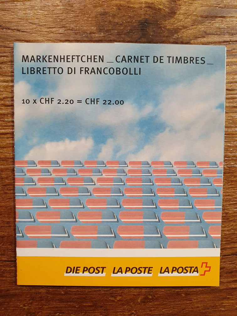 Schweiz Markenheftchen 2005 Nr. 83 mit 10 x 2.20er