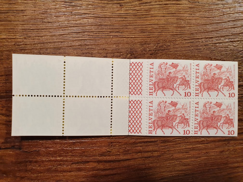 Schweiz Markenheftchen 1984 Nr. 57, gemischt CHF 5.00, gelb – Bild 3