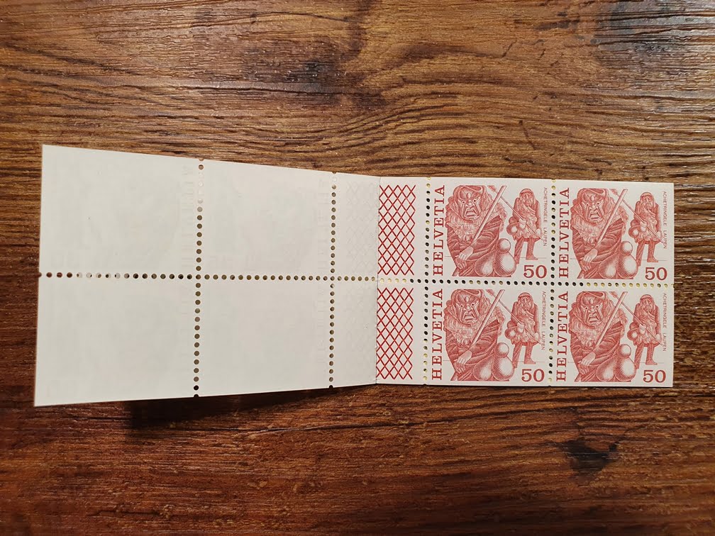 Schweiz Markenheftchen 1984 Nr. 57, gemischt CHF 5.00, gelb – Bild 5