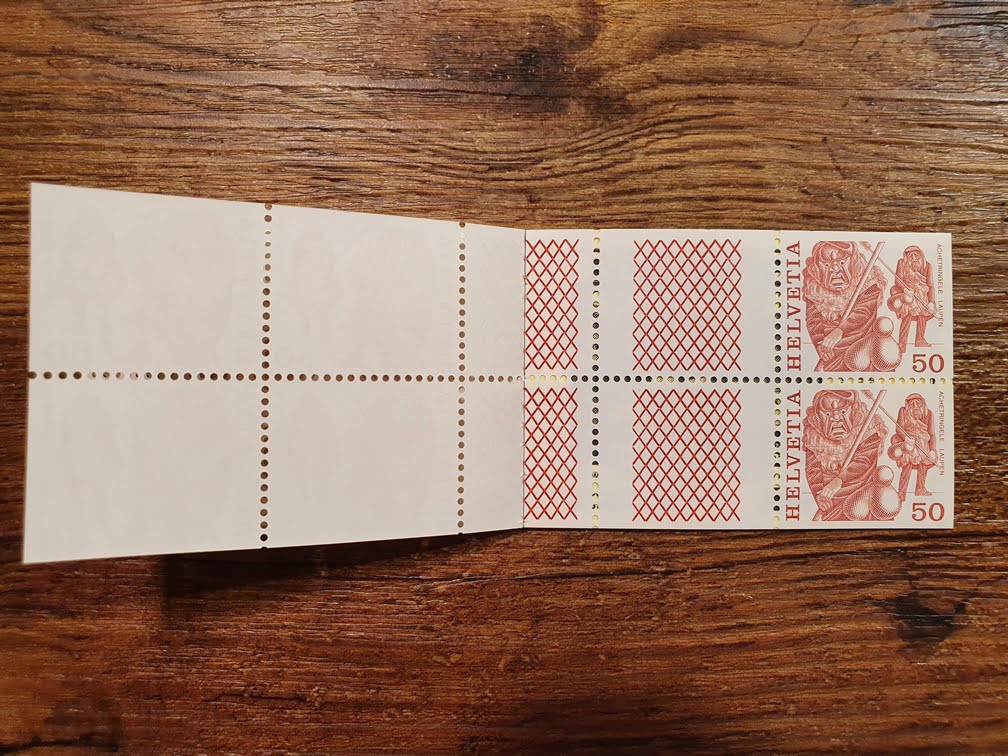 Schweiz Markenheftchen 1984 Nr. 57, gemischt CHF 5.00, gelb – Bild 6