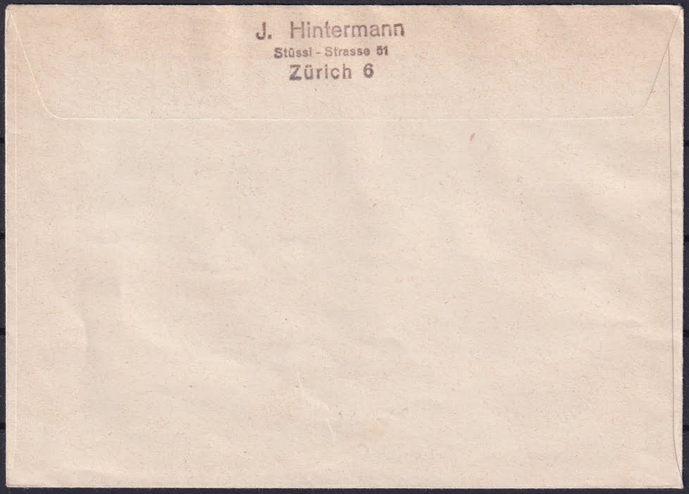 Liechtenstein 1953 Nr. 255 bis 258 FDC – Bild 2