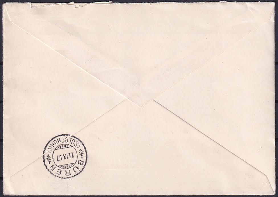 Liechtenstein 1957 Nr. 301 bis 303 FDC – Bild 2