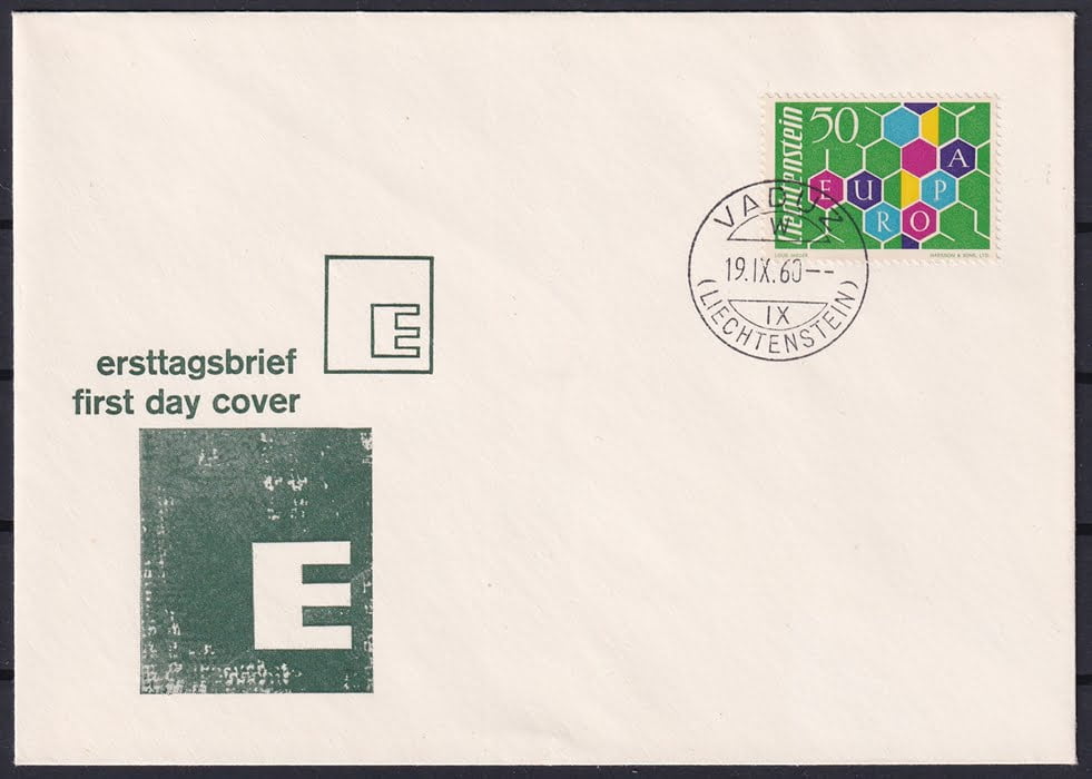 Liechtenstein 1960 Nr. 348I FDC