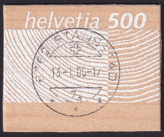 Holzmarke Nr. 1133 gestempelt Vollstempel