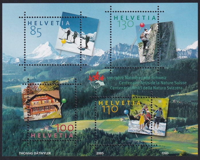 Schweiz 2005 Block 39 Nr. 1172 postfrisch, 10% unter Postpreis