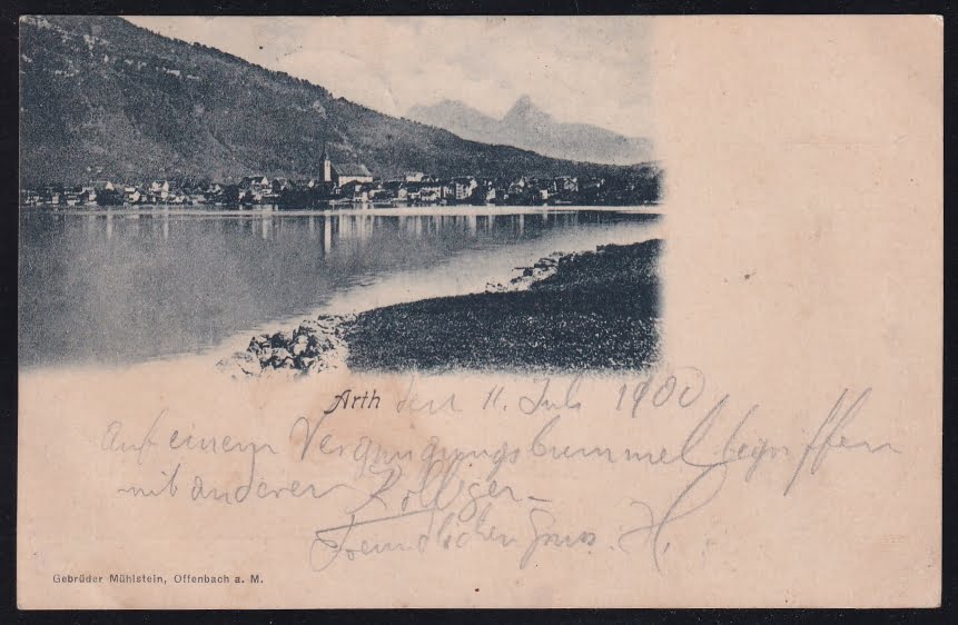 Schweiz Ansichtskarten ARTH 1900