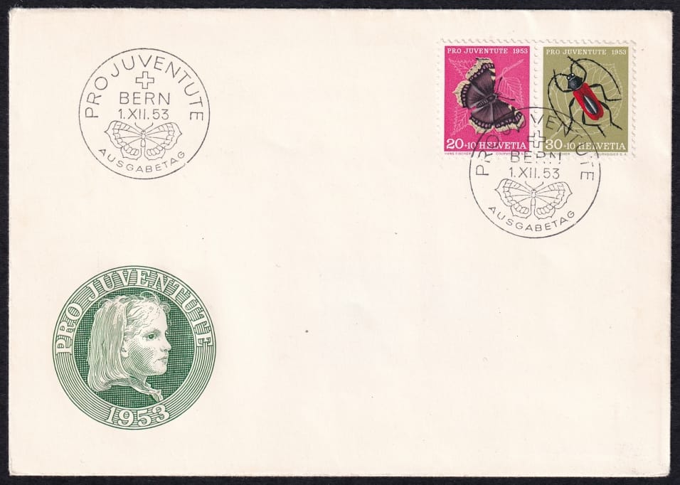 Schweiz Pro Juventute, Z 39, illustrierter, unadresierter FDC