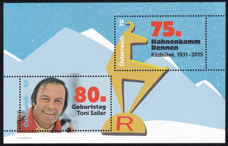 Österreich, Freimarken, Hahnenkammrennen