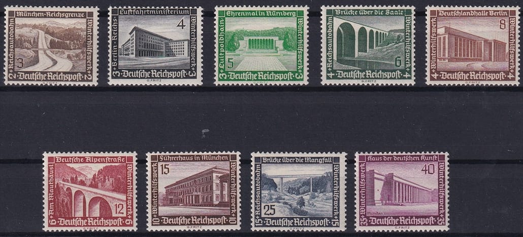 Deutschland 1936, Winterhilfswerk, komplette Serie