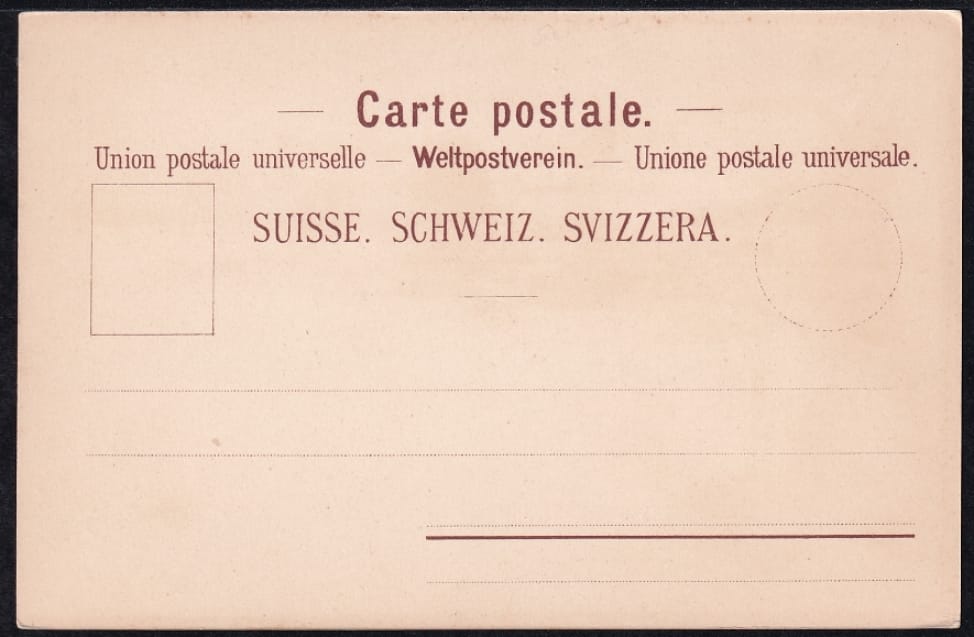Litho farbig "Gruss aus Basel" – Bild 2