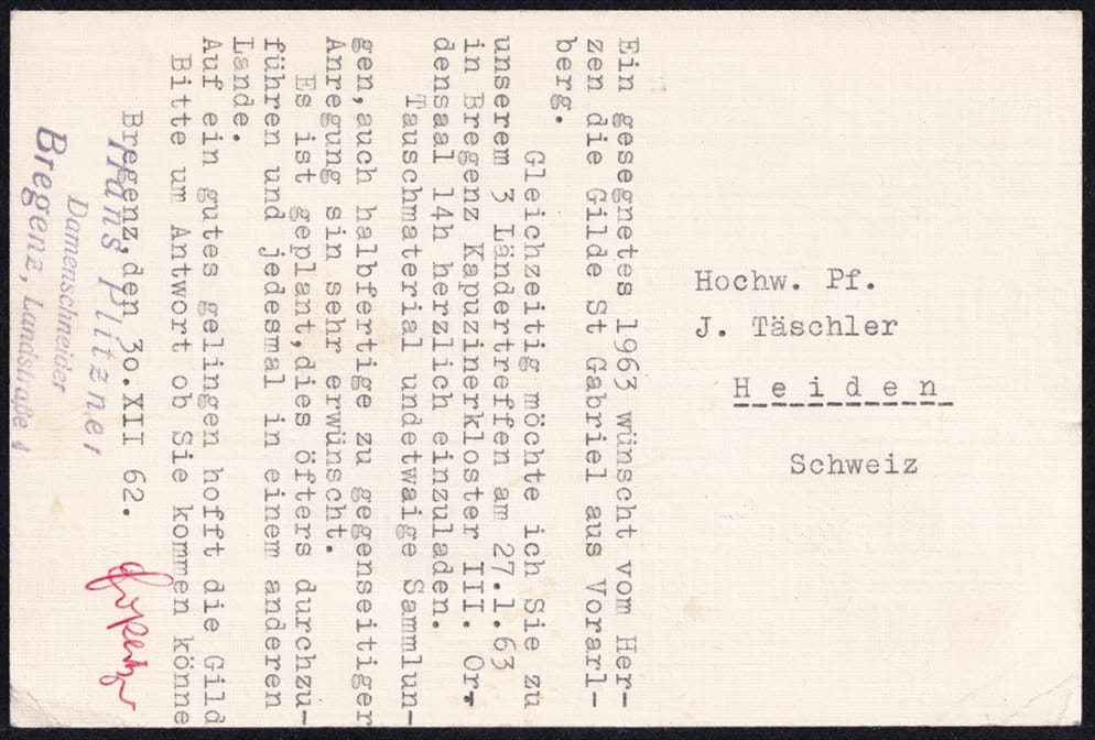 Österreich CHRISTKINDL 1963 - 4.1.63 – Bild 2