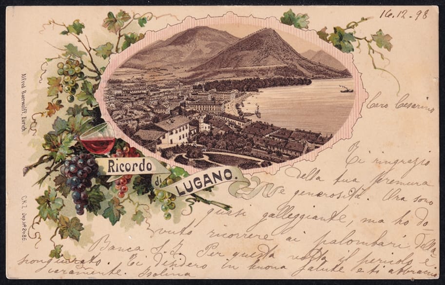 Lithokarten, Ricordo di Lugano