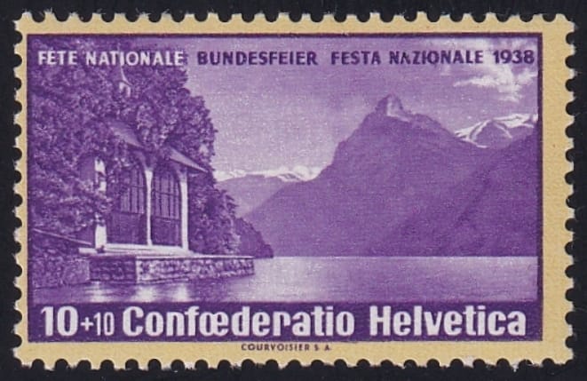 Schweiz Pro Patria 1938 SBK Nr. B1z postfrisch **