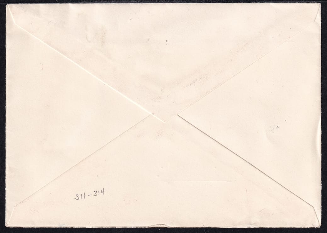 Liechtenstein, Freimarken, FDC, Nr.311-314 – Bild 2