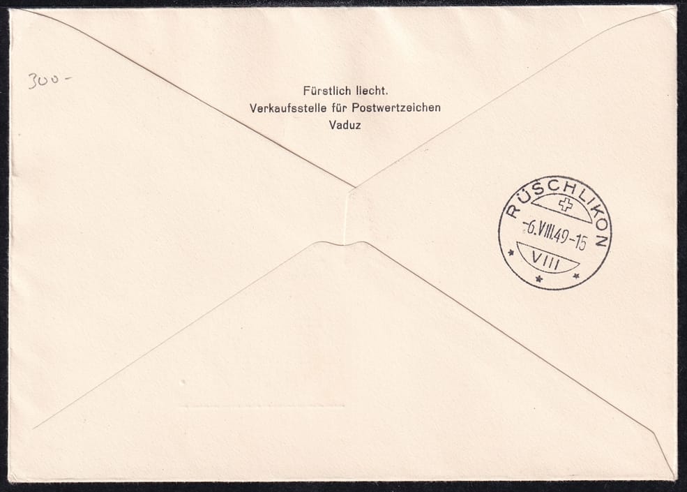 Liechtenstein, Freimarken, FDC, Nr.Bl.5 – Bild 2