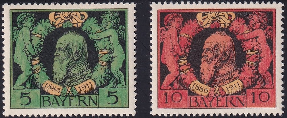 Deutschland, Altdeutschland, Bayern Nr.92-93
