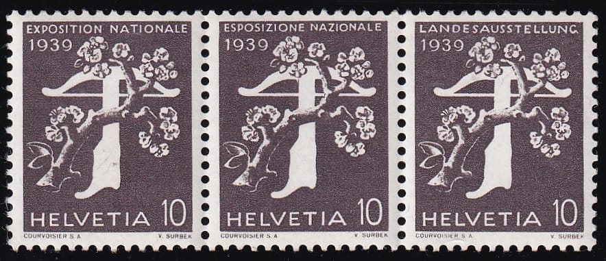 Schweiz, Rollenmarken, Landi, Nr.26b/237yRM