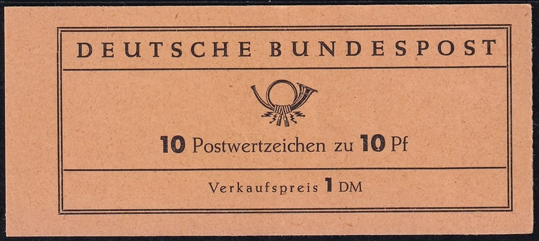 Deutschland, Bundesrepublik, Markenheftchen, Heft Nr.6g(10g)