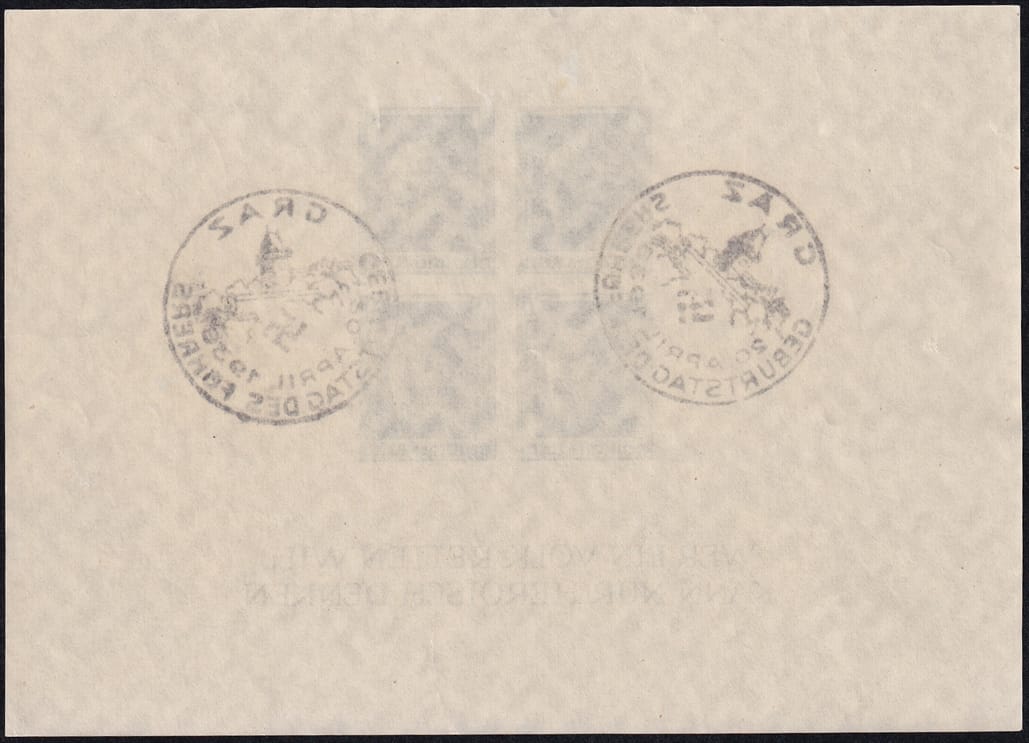 Deutschland, Deutsches Reich, Block 8 – Bild 2