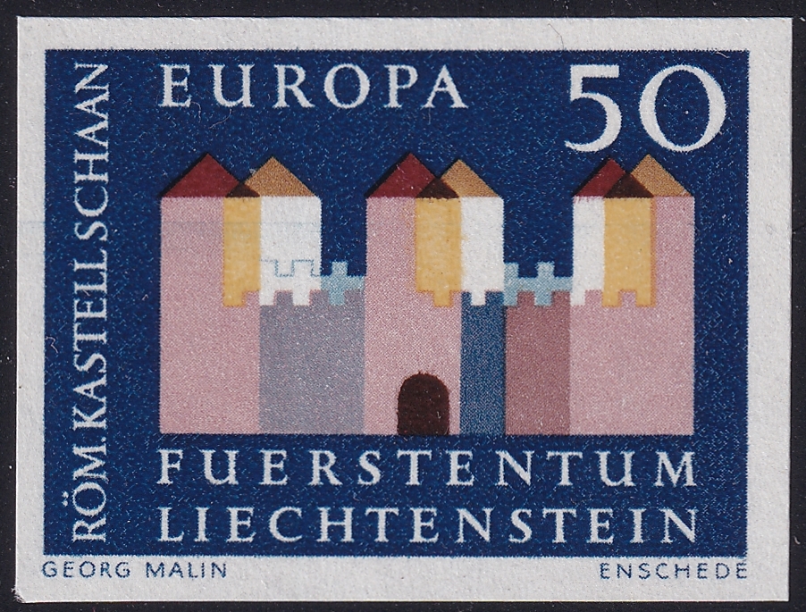 Liechtenstein 1964 Mi. Nr. 444 U "Europa" ungezähnt postfrisch **