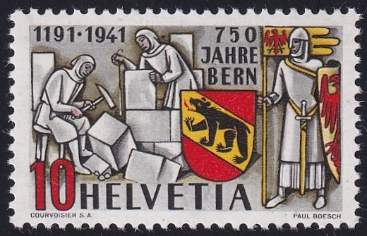 Schweiz 1941 SBK Nr. 253 Pf. 2.05b postfrisch **