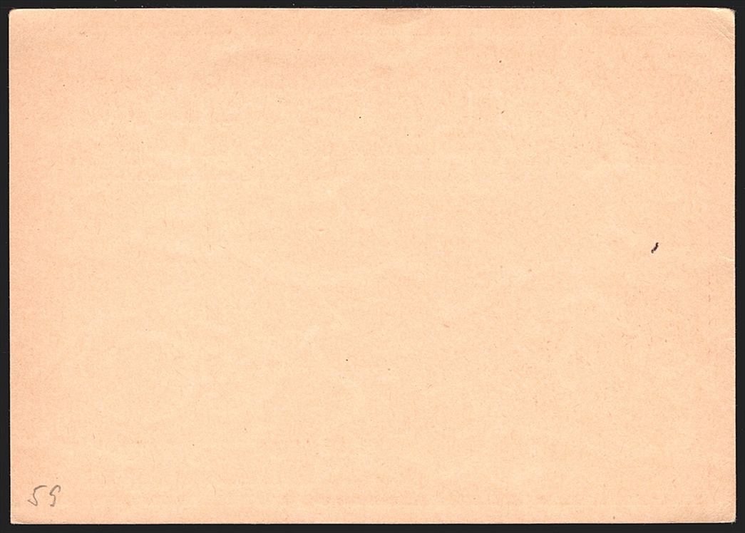 Liechtenstein Ganzsachen 1929 "POSTKARTE" Mi. Nr. P7 ungebraucht – Bild 2