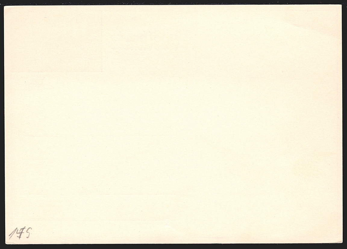 Liechtenstein Ganzsachen 1938 "POSTKARTE" Mi. Nr. P17 ungebraucht – Bild 2