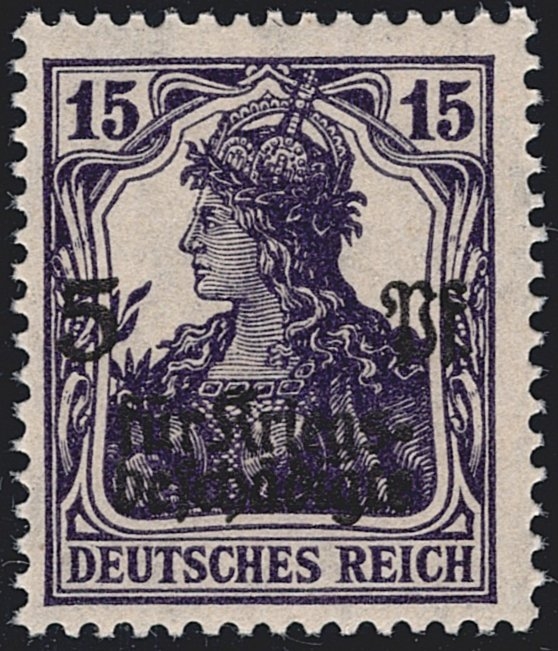 Deutschland, Deutsches Reich, Nr.106c, schwarzviolett, Kriegsgeschädigtenhilfe, signiert