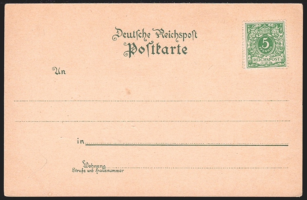 Deutschland, Lithographien, Gruss aus BAD HARZBURG, 5 Bilder, ca, 1900, nicht gelaufen – Bild 2