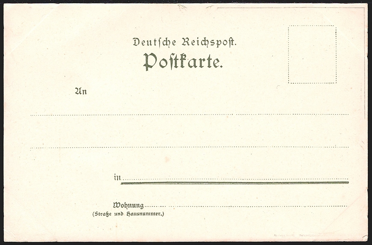 Deutschland, Lithographien, Gruss aus BADEN-BADEN, 4 Bilder, ca. 1900, nicht gelaufen – Bild 2
