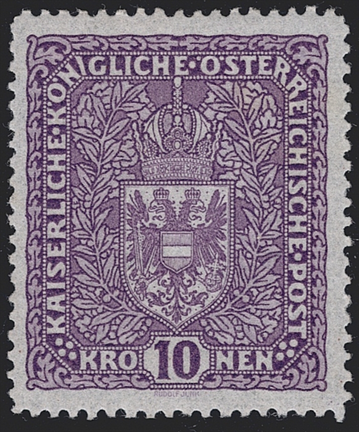 Österreich 1917 ANK Nr. 207z I postfrisch **