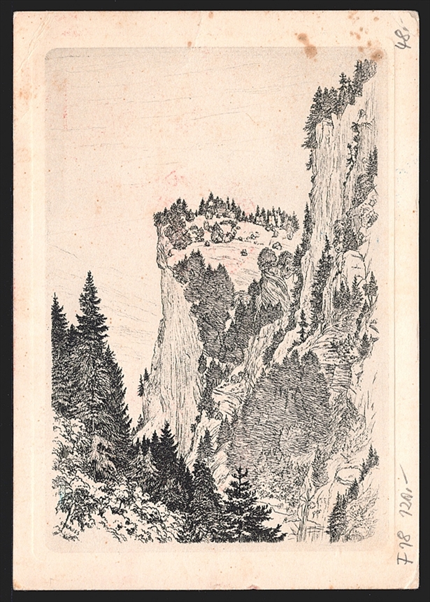 Schweiz, Flugpost, Sonderflüge, 1932, Zürich-Interlaken SF 32.7g – Bild 2