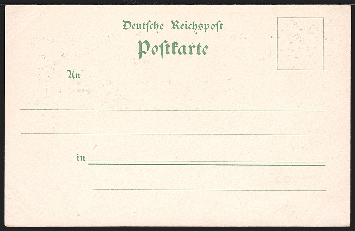 Deutschland, Lithographien, Gruss aus HANNOVER, 5 Bilder, 1900, nicht gelaufen – Bild 2