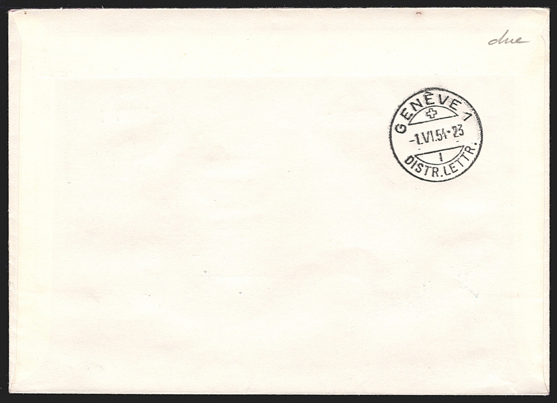 Schweiz, FDC, Pro Patria, Nr.66-70, adressierter, illustrierter R- FDC (P3), offizieller ET-Stempel BERNE – Bild 2