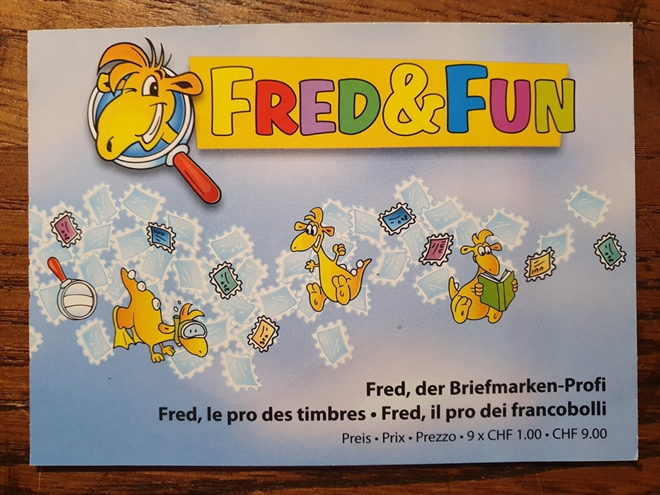 Schweiz Markenheftchen 2014 mit 9 x 1.00er