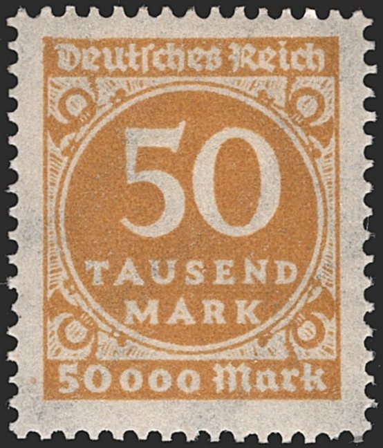 Deutschland, Deutsches Reich, Freimarken, Nr.275a I, fette Inschrift