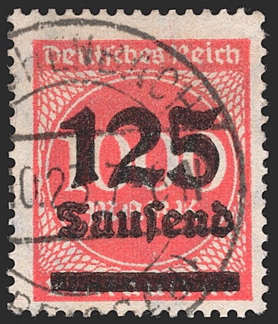 Deutschland, Deutsches Reich, Freimarken, Nr.291b, dunkelrosa, gestempelt, signiert