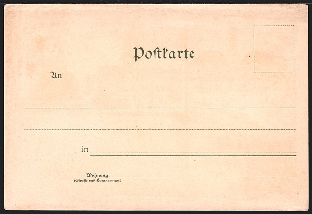 Deutschland, Lithographien, Gruss aus MANNHEIM, 4 Bilder, um 1900, nicht gelaufen – Bild 2