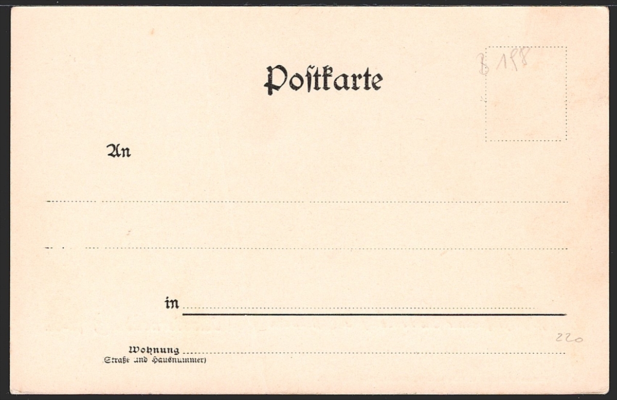 Lithographien, Niederösterreich, Gruss aus KLOSTERNEUBURG, 1 Bild, um 1900, nicht gelaufen – Bild 2