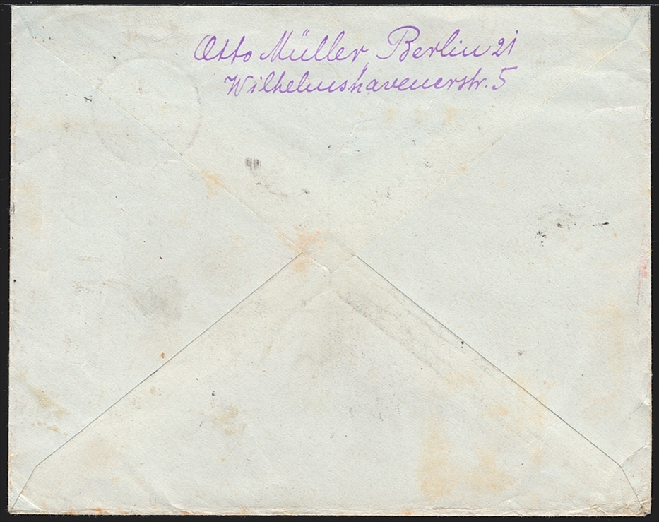 Deutschland, Deutsches Reich, Flugpostmarken, Nr.347, auf R-Brien nach Österreich, gestempelt BERLIN – Bild 2