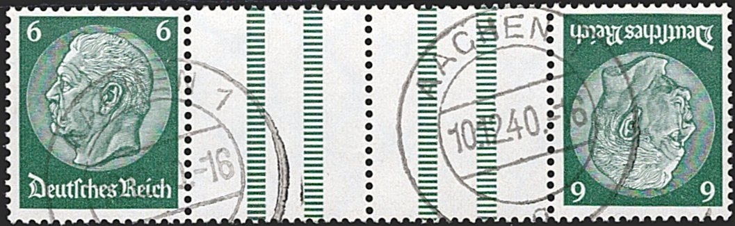 Deutschland, Deutsches Reich, Sondermarken, KZ 18, sauber gestempel AACHEN