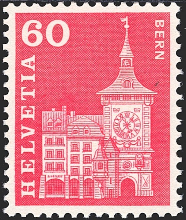 Schweiz, Rollenmarken, Freimarken, Nr.364RM.5.01, Aushilfsbuchstabe Q und vierstellige Nummer