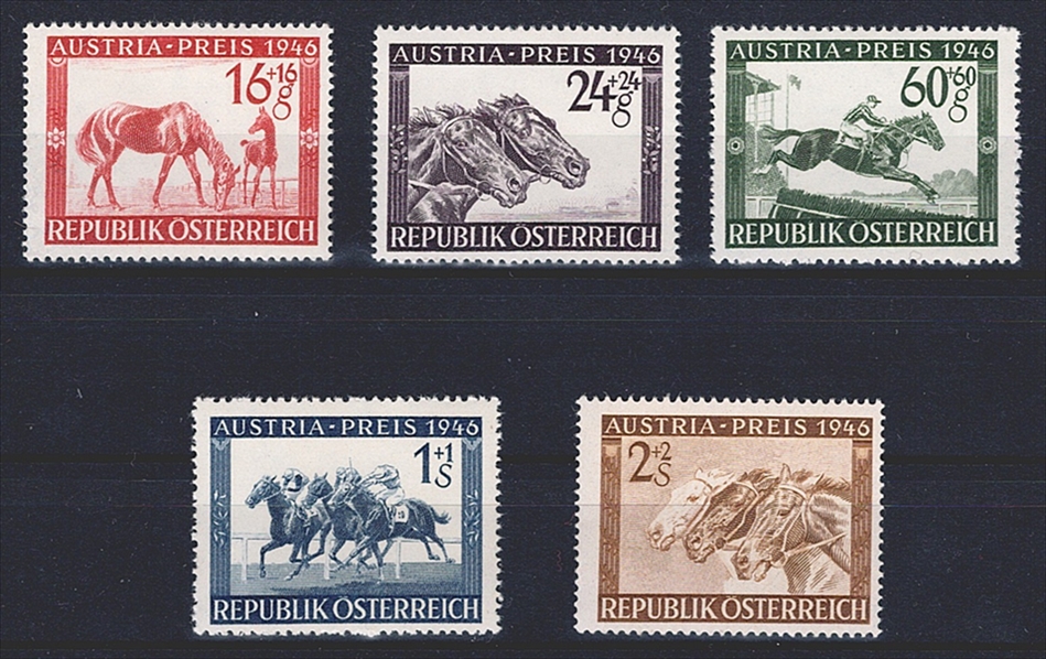 Österreich, Austria-Preis, Nr.785-789