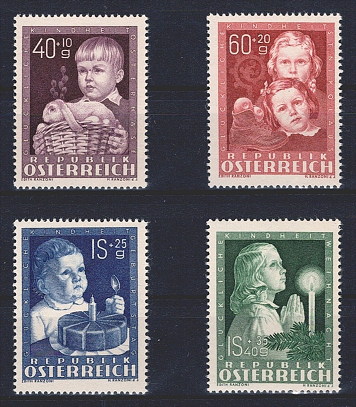Österreich, Kinderfürsorge, Nr.929-932