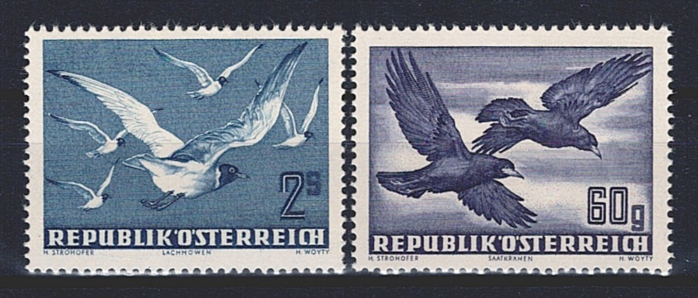 Österreich, Vögel, Nr.955-956
