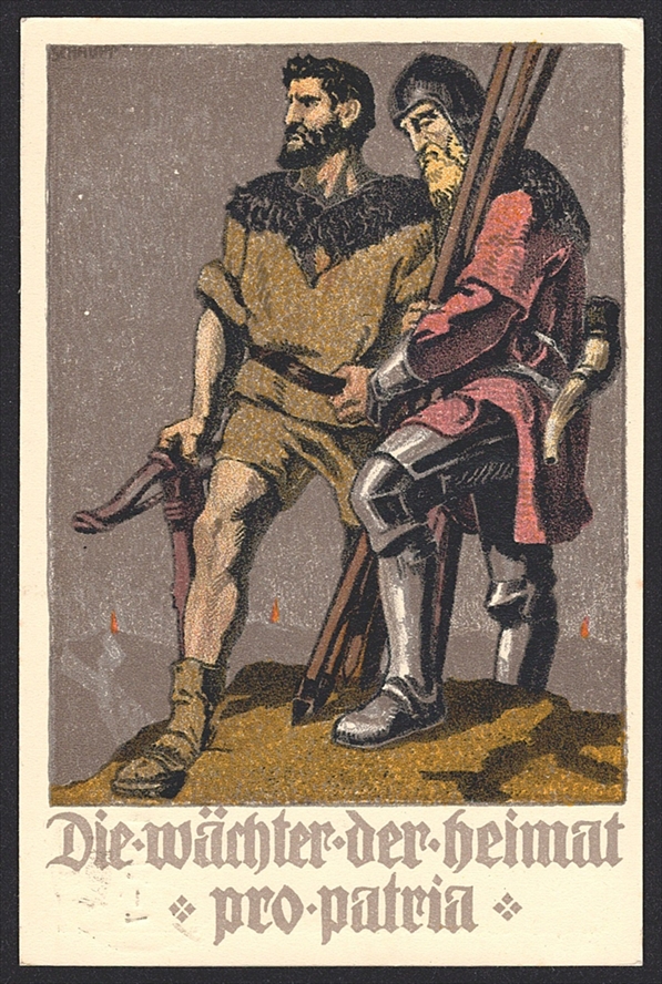 Schweiz, Bundesfeierkarten, 1910, Nr.1, 1.VIII gestempelt, BERN – Bild 2