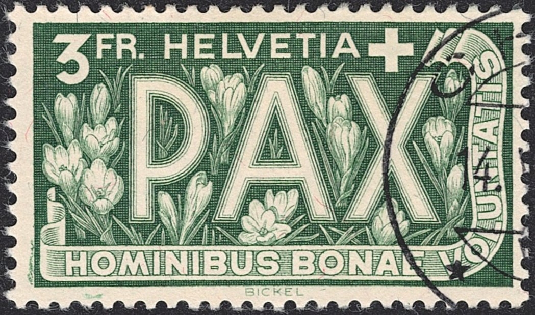 Schweiz, Freimarken, Nr.272, PAX, gestempelt