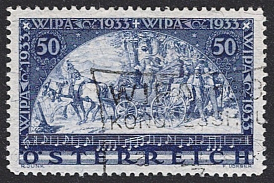 Österreich 1933 - ANK Nr. 556 - "WIPA" - gestempelt