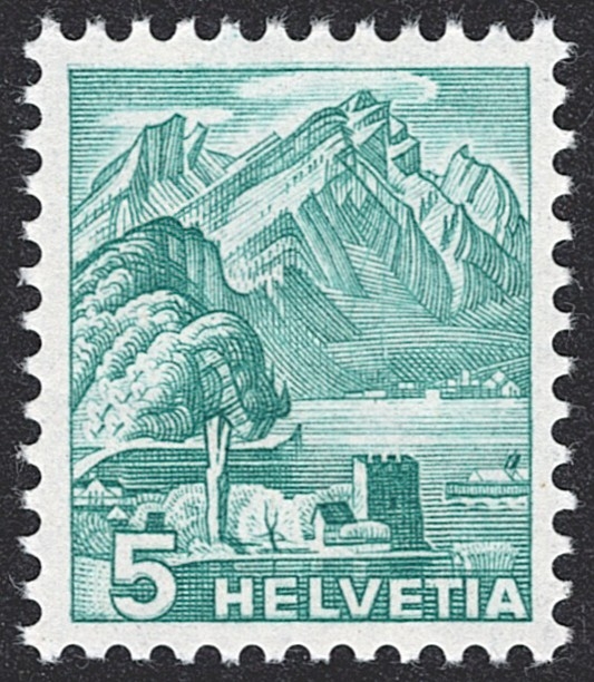 Schweiz, Abarten, Schweiz bis 1945, Nr.202y.2.02, Doppelprägung