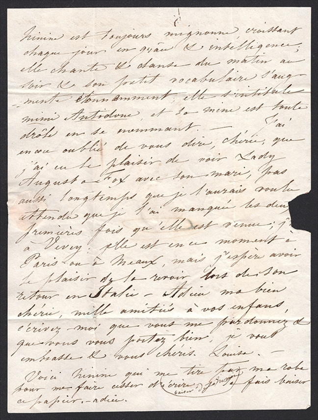 Schweiz, Abstempelungen, Postgeschichte, taxierter Faltbrief, GENEVE 2 7bre 1833/SUISSE PAR FERNEY/1.D/LG, nach nach Frankreich – Bild 3